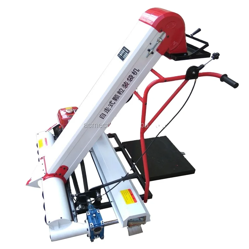 AM-3 High Efficiency Superior Quality Paddy Paddy Rice Wheat Corn Grain Collecting and Bagging Machine