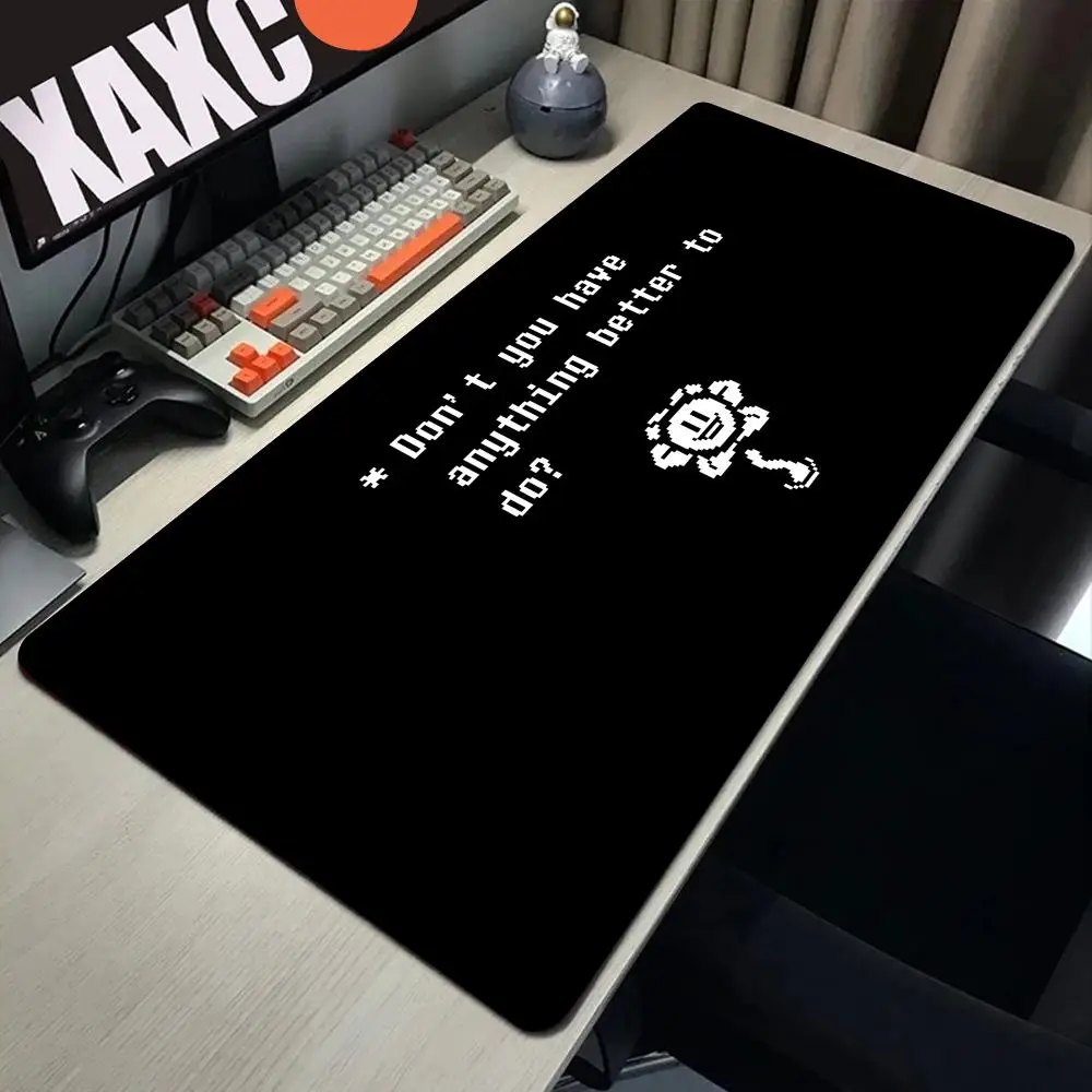 

HYBXAXC Funny Meme Mouse Pad with Quote Get Away from My Computer Desk Mat Cute Desk Extended Gaming Keyboard Mats Large Gamer