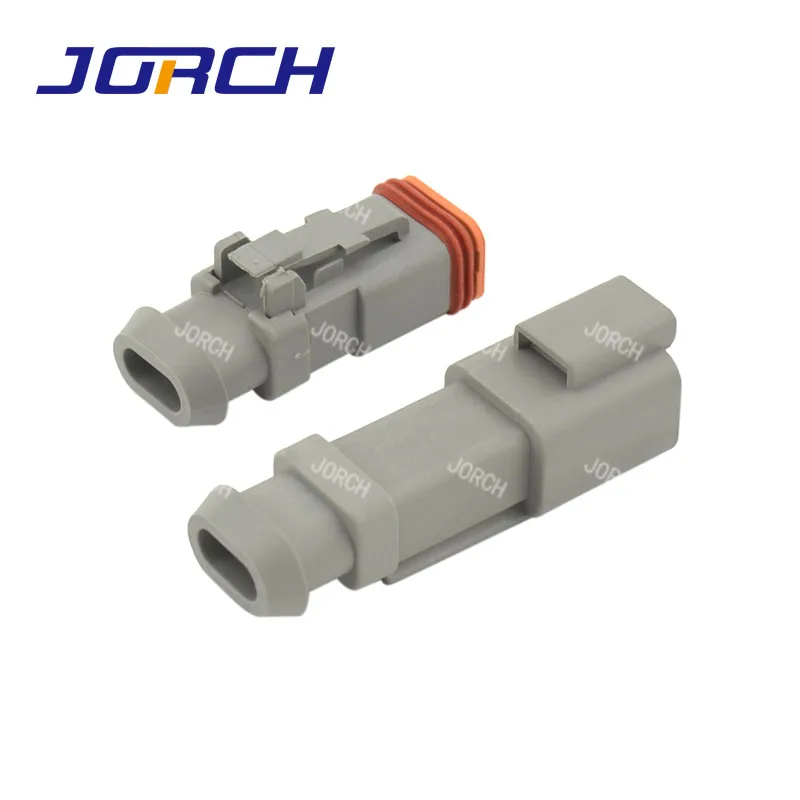 2 Pin Deutsch Automotive Pump Truck Wiring Harness Connector Injector Plug Cover DT04-2P-E008 DT06-2S-E008