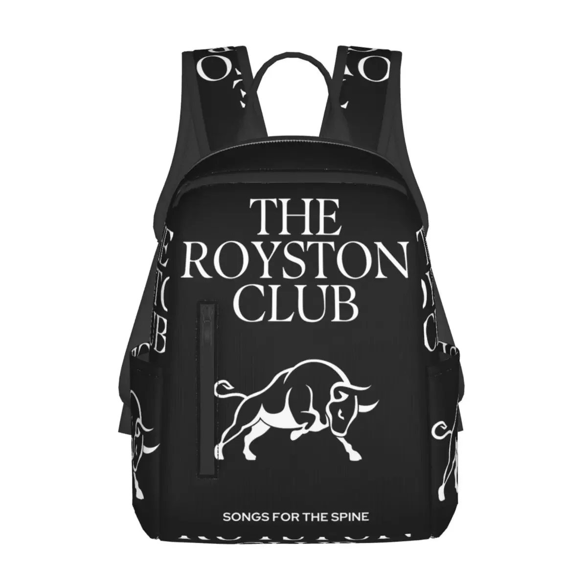 

The Royston Club Songs For The Spine Backpack Daypack Large Capacity Children BookBag School Bag Shoulder Bags for Men Women