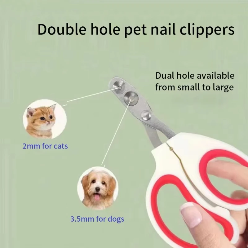 Professional Cat Nail Clippers  Small Cat Dog Stainless Steel Puppy Claws Cutter Pet Nail Grooming Clippers Trimmer Nail clipper