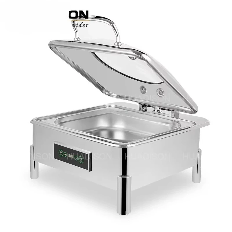 Verdison Dubai Restaurant Hotel Supplies Hot Pot 6L Electric Hot Pot Food Warmer Set