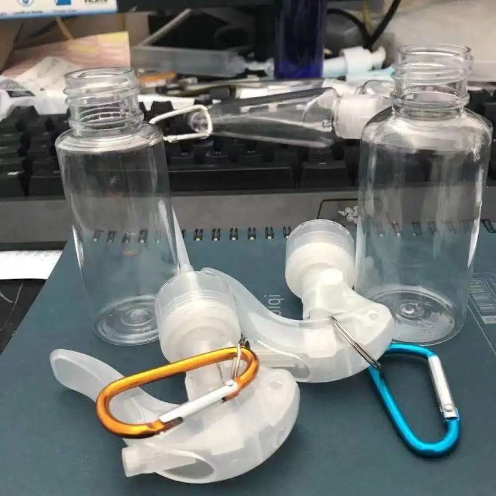 For For Yinnuo PET Mist Spray Bottle 60ml 80ml Laboratory Liquid Dispenser Plastic Applicator With Hook Hanging Design