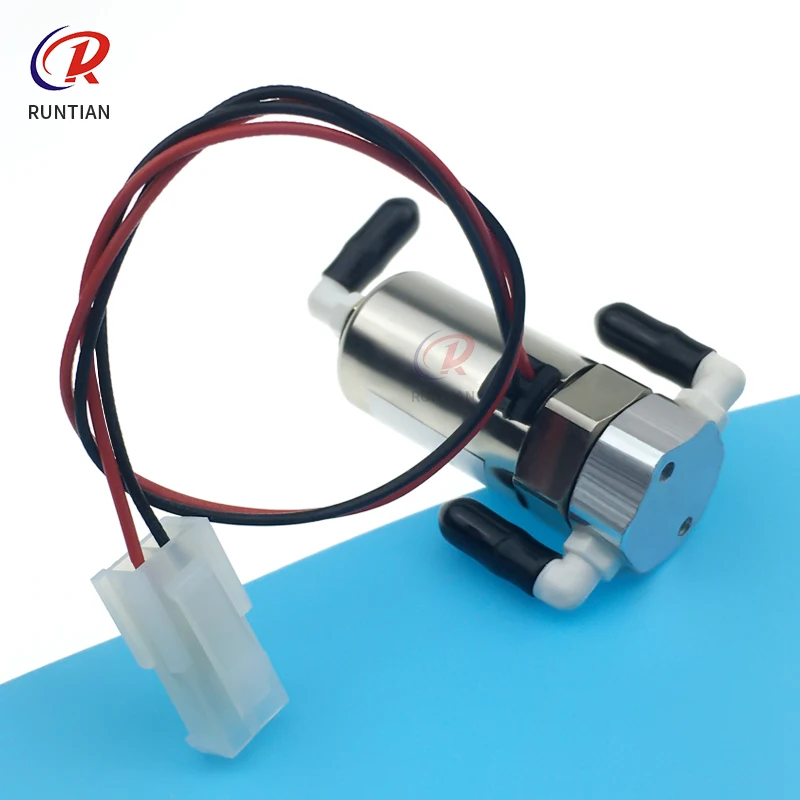 2pcs Original Solenoid Valve for Allwin Solvent Printer SPT 24V 5.5W  8W Straight Bend 3-way Solenoid Valve for Printer