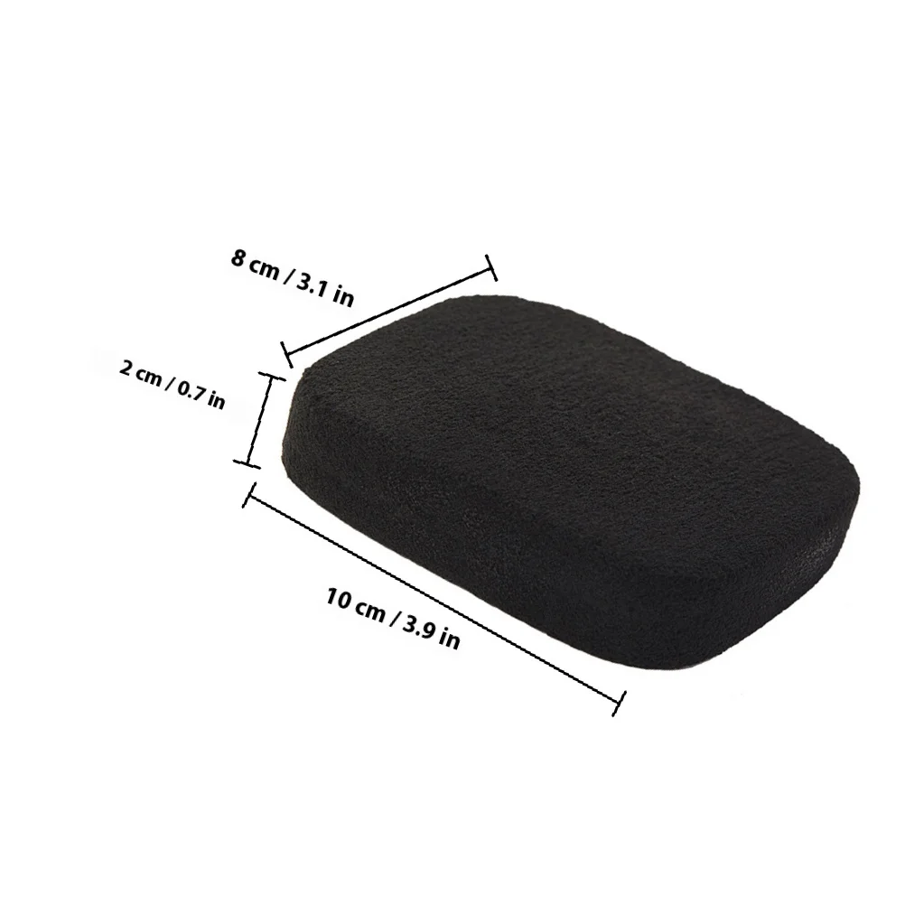 1 set di spugne per il viso al carbone di bambù, set di spugne per il viso in scatola nera spessa, per la pulizia profonda dei pori, strumento per la rimozione del trucco