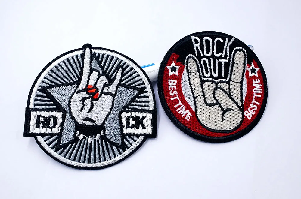 Band ROCK PUNK Stoffaufnäher zum Aufbügeln, Dekoration für Kleidung, Applikationen für Bekleidung, Heavy Metal – Detail 13