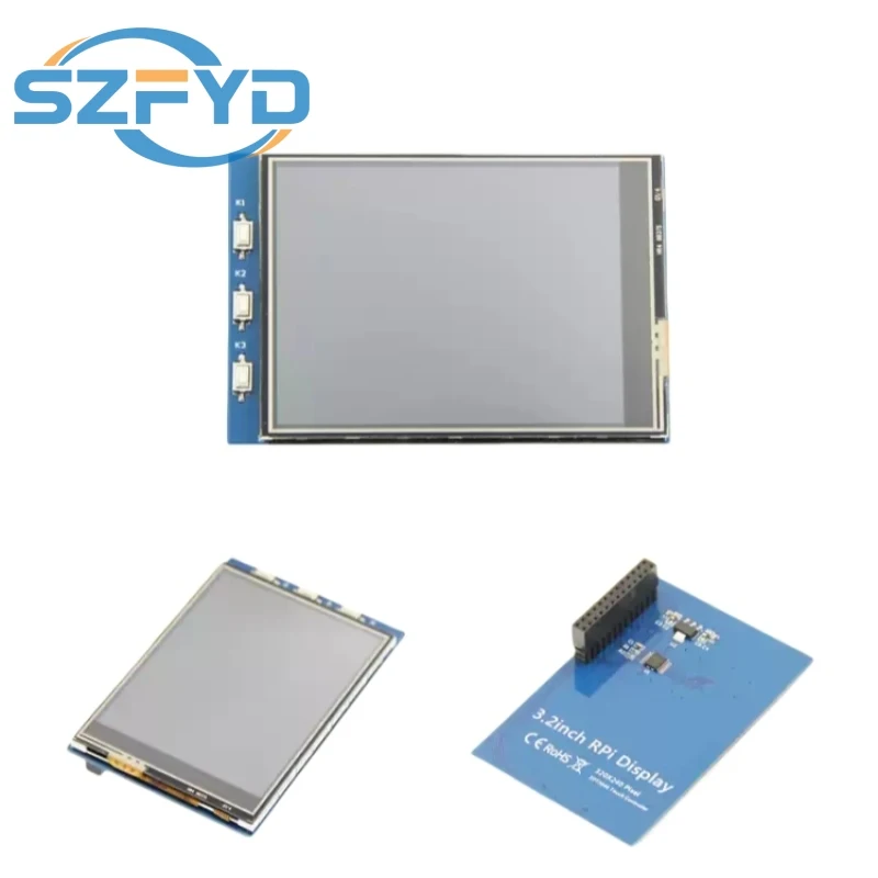 3.2 بوصة TFT 320x240 شاشة LCD تعمل باللمس شاشة عرض SPI واجهة وحدة الذكية LCD التوت بي 3B + /4 B نموذج B