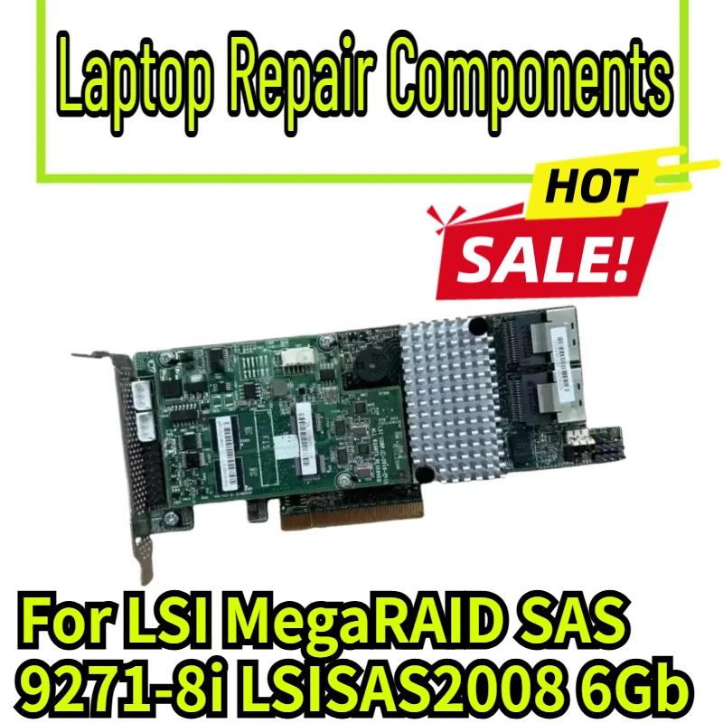 95% New For LSI MegaRAID SAS 9271-8i LSISAS2008 6Gb Array Card 1 GB Cache RAID Card