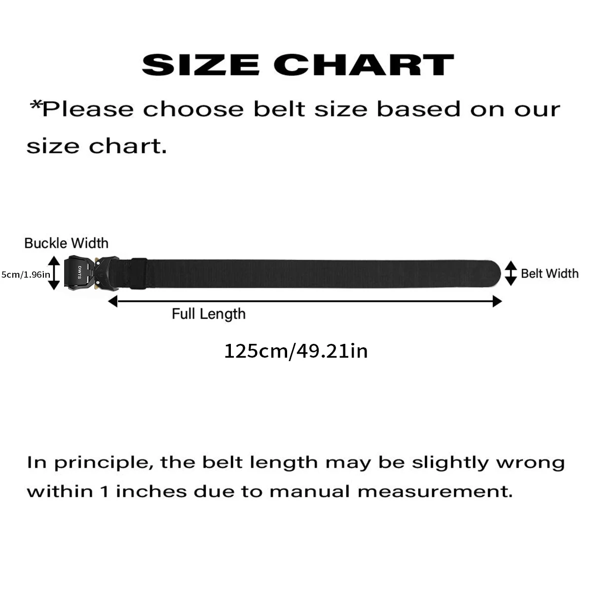 2-piece men's waist belt metal quick release insert buckle outdoor work belt durable men's practical gift
