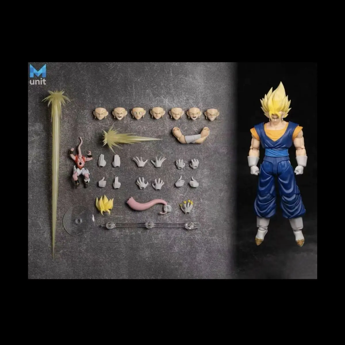 Anime Vegetto Articulated Action Figure Body ASP MODEL Multiple Head Sculpt Hand Parts Accessory Set Collectible Model Toy Gift