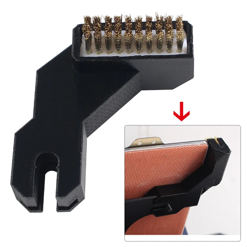 Alat Sikat Pembersih Printer 3D Canggih Sikat Gigi Kawat Tembaga Pegangan Sikat Tembaga untuk Nosel Pembersih Anycubic Vype Hotend