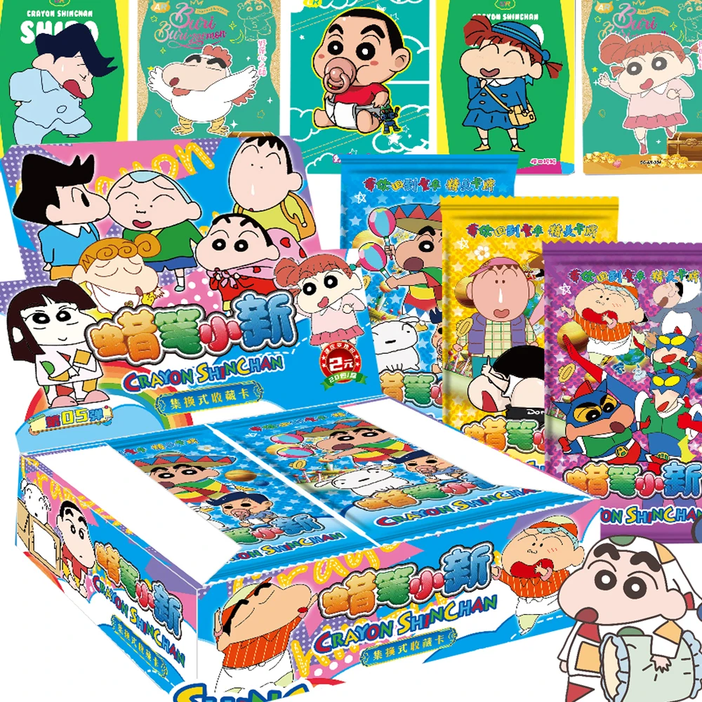 

Оптовая продажа, коллекция карт Crayon Shin-chan, японское аниме, комикс, редкий герой, сменные карты, настольные игрушки, подарки для детей