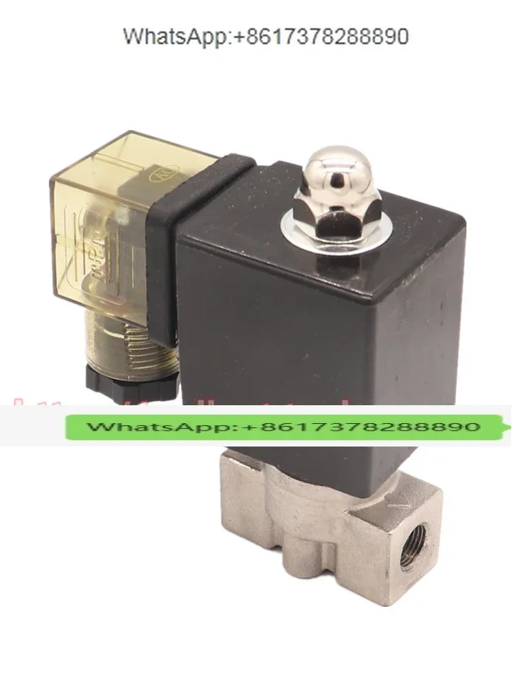 Burner stainless steel solenoid valve 0545 00.1-00/5802 methanol oil corrosion resistance 1 minute 2 minutes normally closed