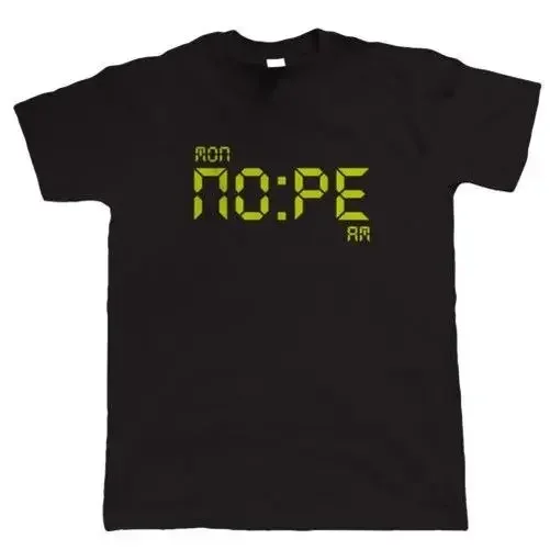New Arrival Men'S Fashion Monday Nope Mens Funny T Shirt - Grumpy Work T Shirt Gift For Him Dad Summer Tee Shirt