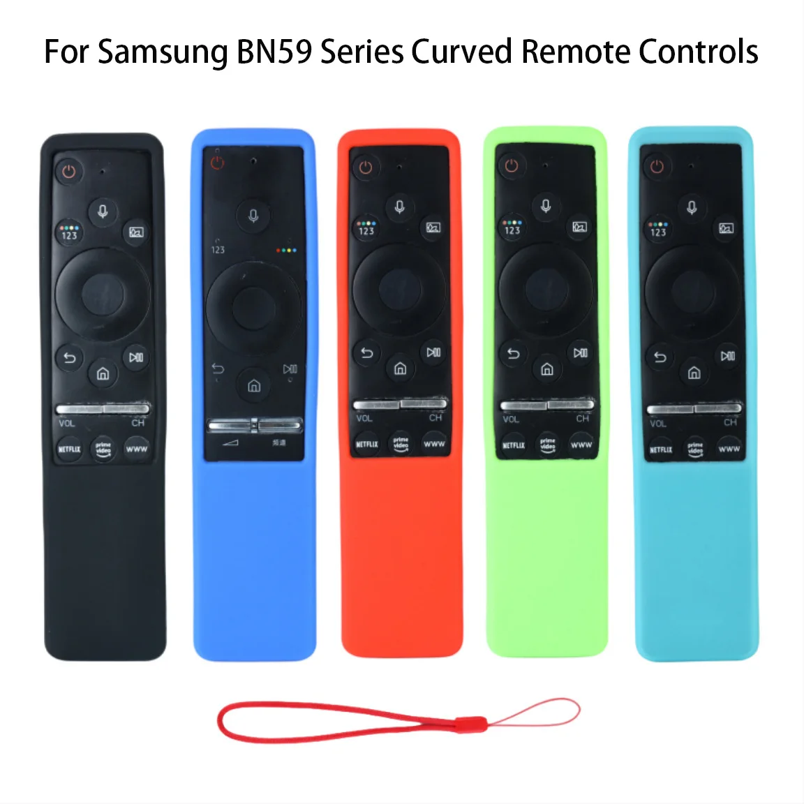 

It Is Suitable For Samsung Curved Bn59 Series Remote Control Protective Cover With Thick Anti-Drop Tv Remote Control Protection