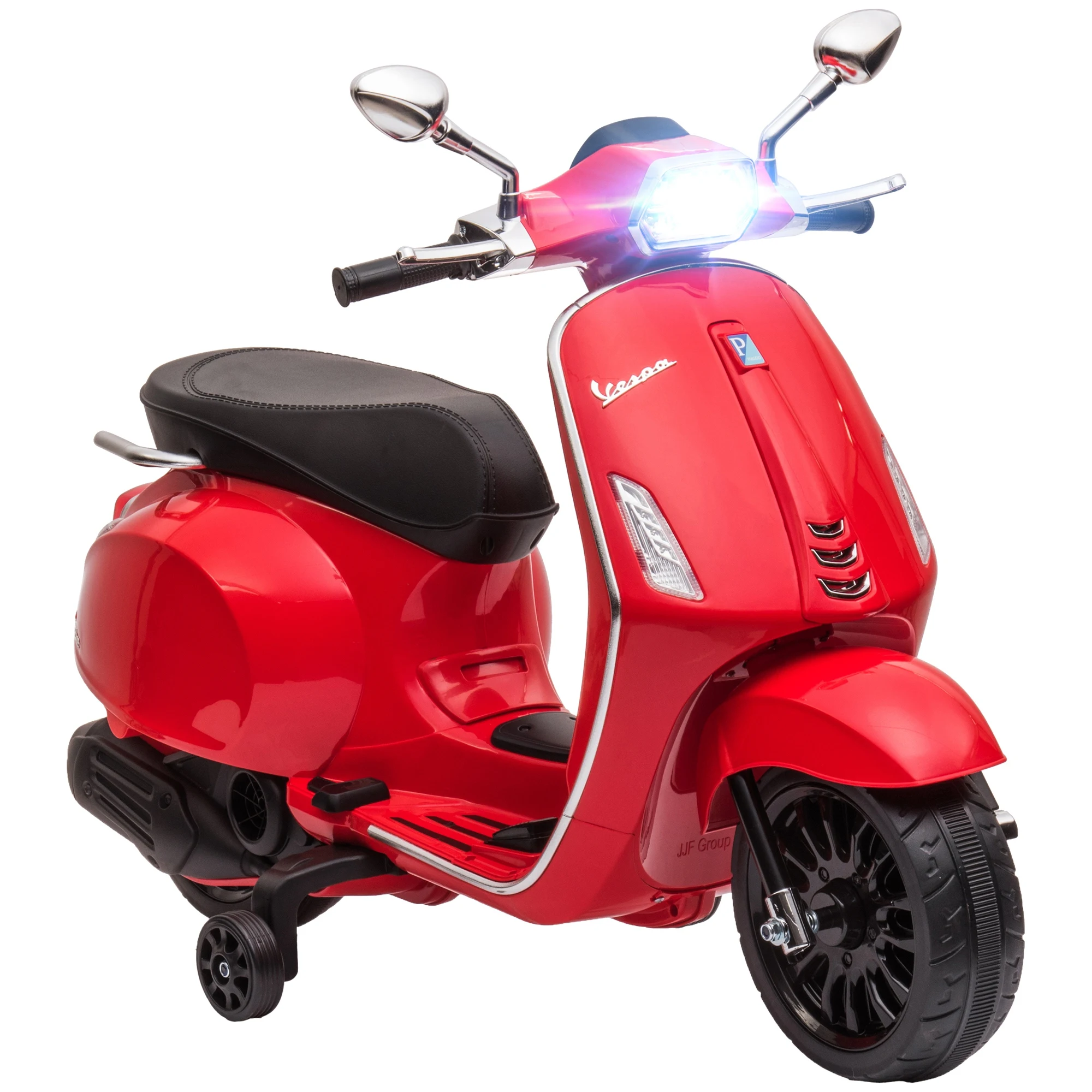 AIYAPLAY + 3 years old electric motorcycle with red scooter license