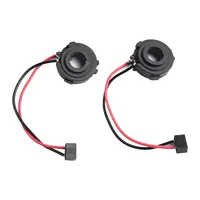 2* Car H7 LED Socket Adaptersfor Golf For MK6 For MK7 For Scirocco 2012 For Touran 2013 For PASSAT B7 Car Lights Base Parts
