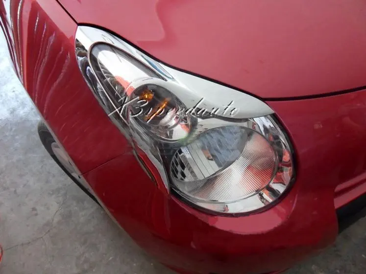 

2PCS ABS Plastic Front Light Head Light Cover Trim For Suzuki Alto 09+ 2009 2010 2011 2012