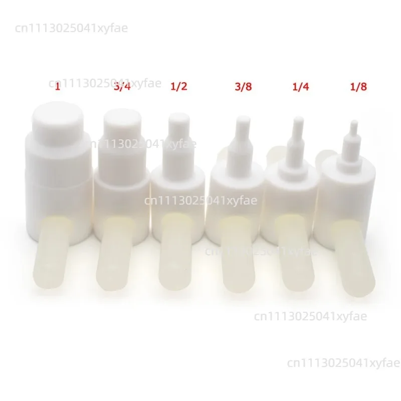 6 Pcs PFA Tubing Expanding Tool Kit Heating Aided PTFE Flaring Accessory For 1/8