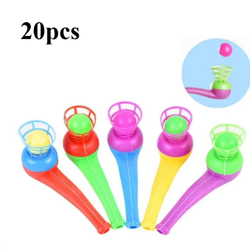 20 Pcs Colorful Magic Suspended Ball Game Kids Birthday Party Favors Carnival Prizes Pinata Fillers Guest Gifts Reward Gift Pack