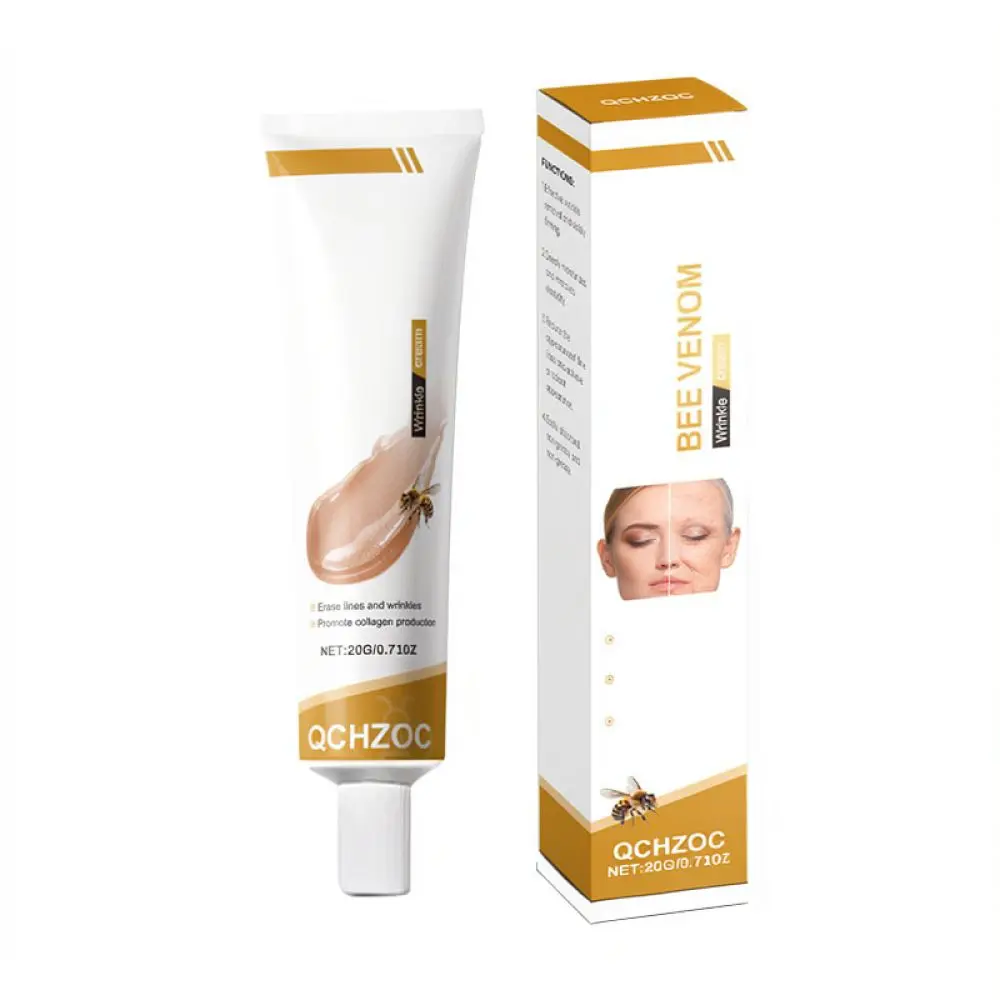 Smoothing Facial Skin Care Cream Bee Venom Hydrating Moisturizer Essence Gentle Nourishing Repair Lotion For QCHZOC