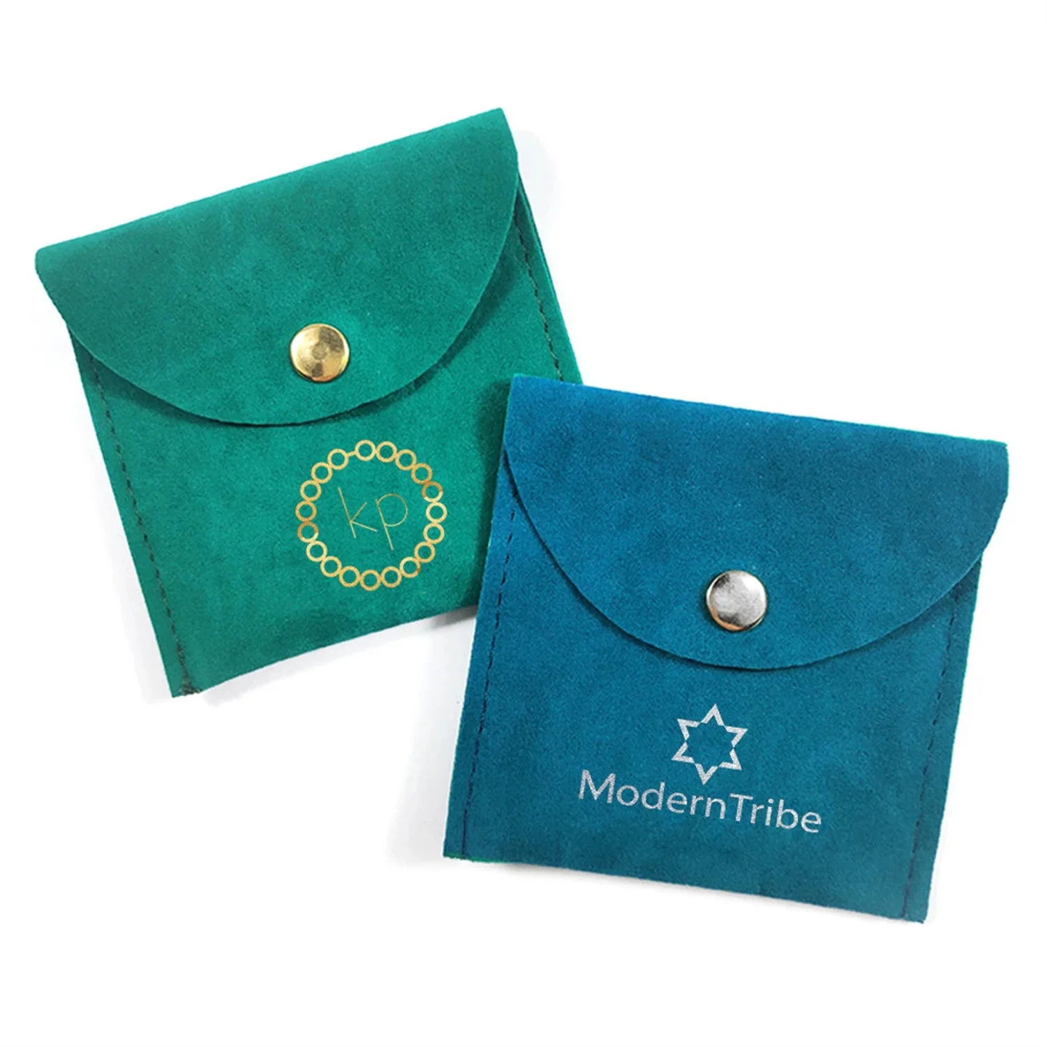 SHEEPSEW 10*8 cm Black Custom logo Printed Microfiber Envelop Jewelry Gift Packaging Pouch - view 2