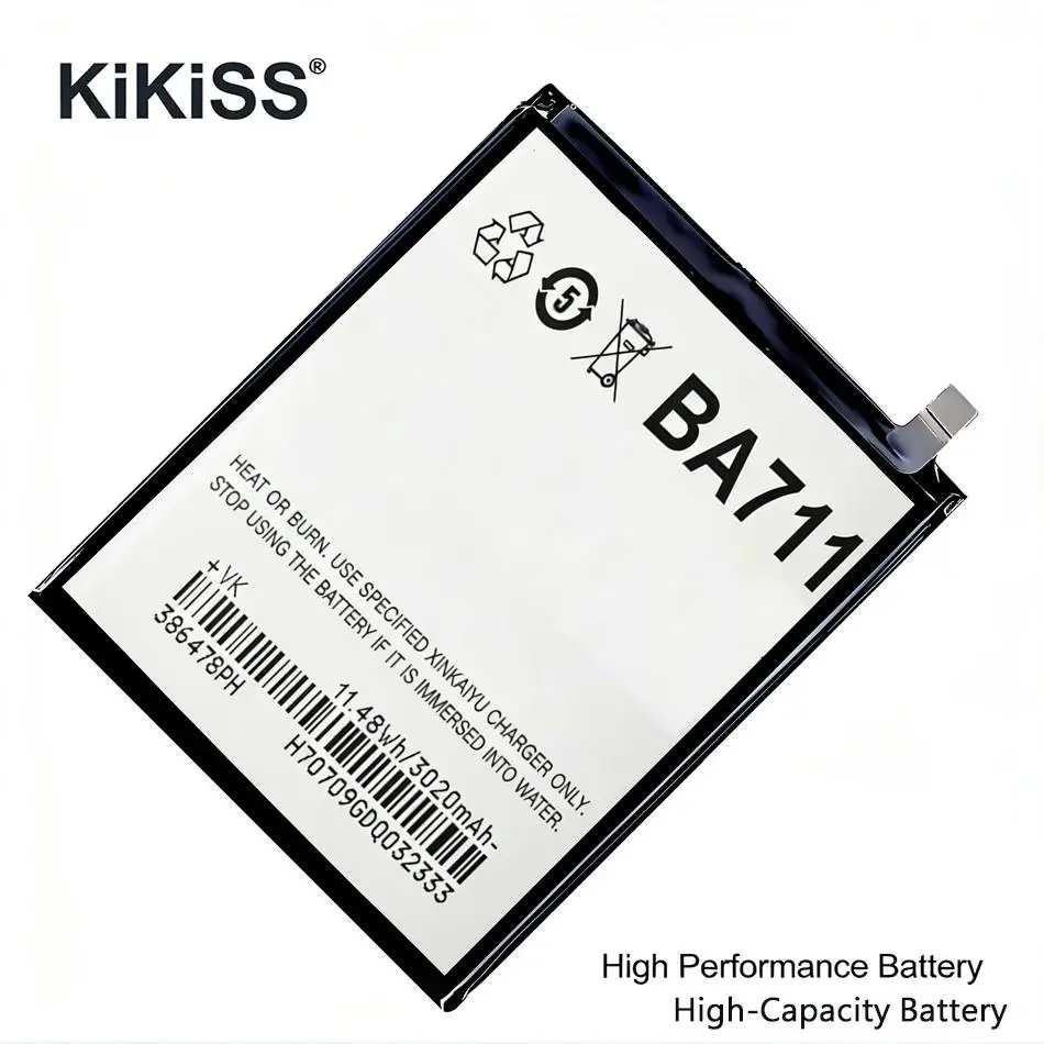 

Аккумулятор для мобильного телефона BA711, высокая совместимость, 3020 мАч, для Meizu M6 M6mini, экологически чистый