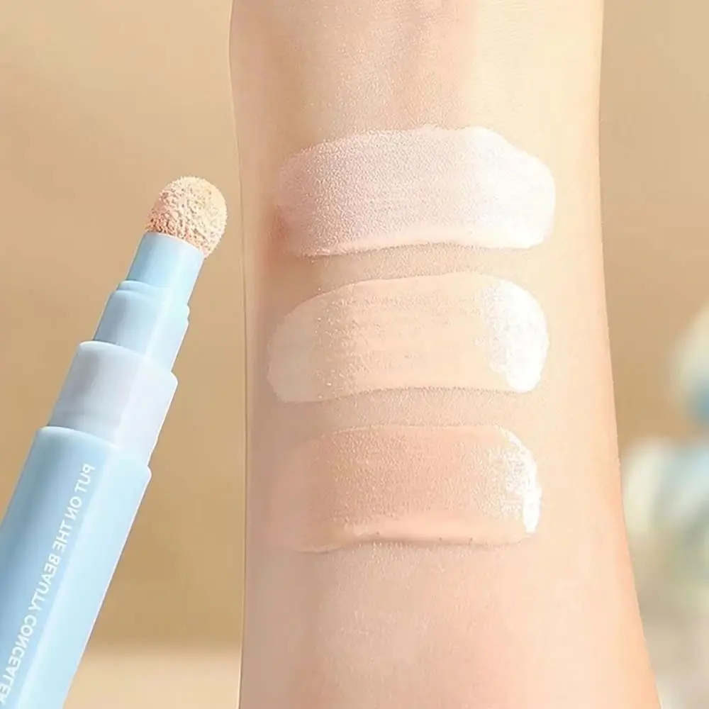 Face Concealer Cream Lightweight Covering Makeup Liquid Pen Brightens Moisturizes Hides Scars