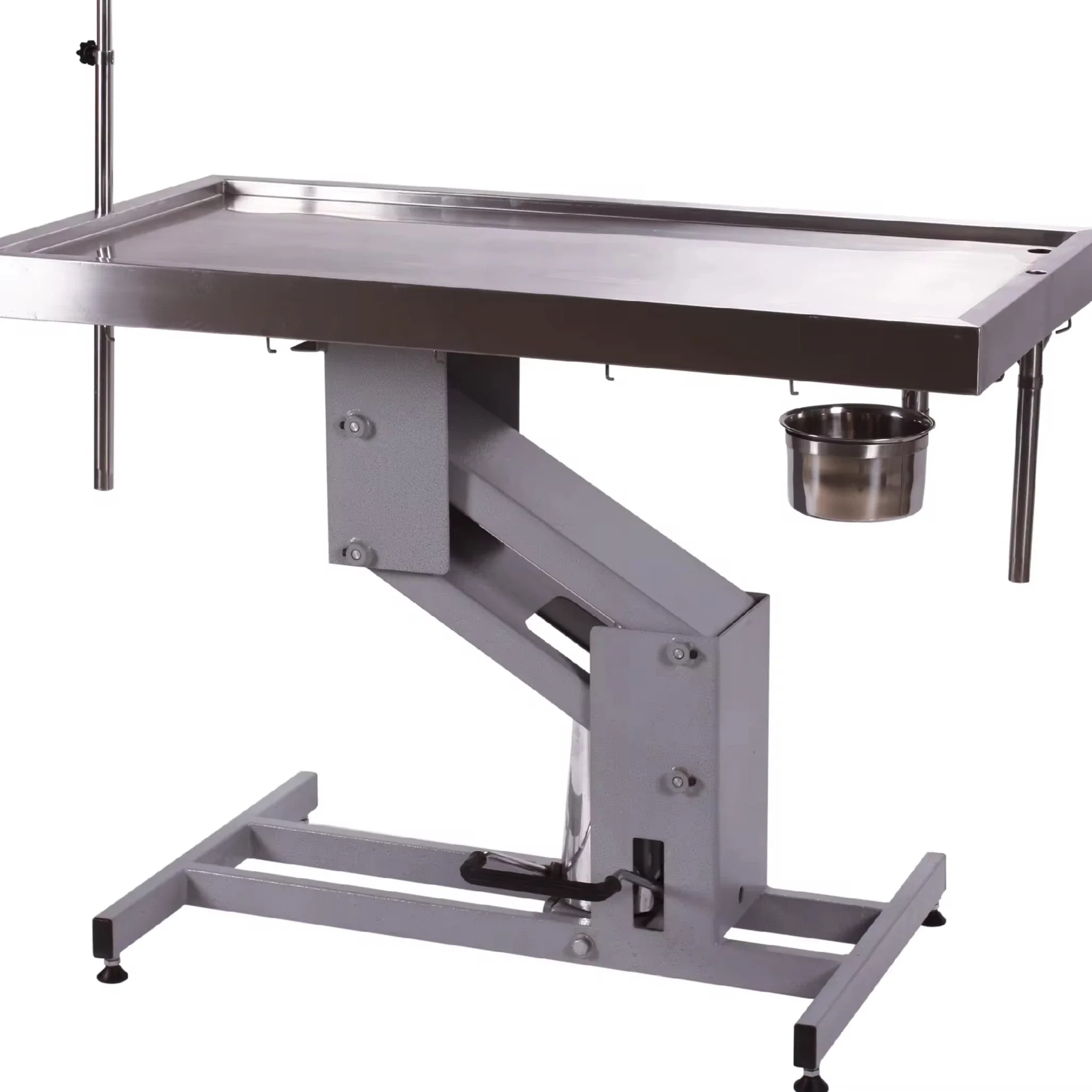 

Veterinary Pets Adjustable Professional Dog Cat Hydraulic table Used In operation Shop Salon Pet Lifting operation Table