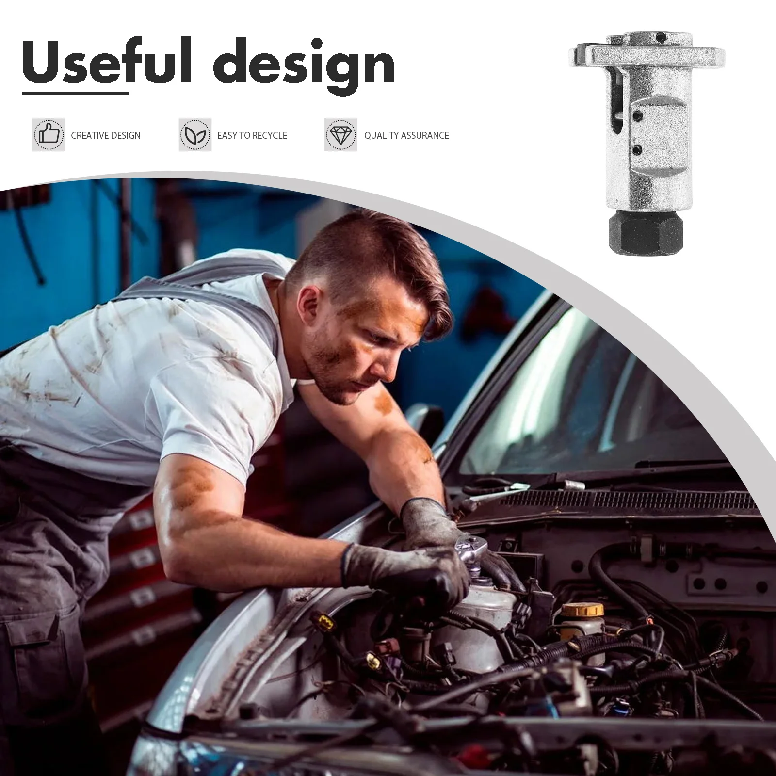 Suspension Strut Spreader Socket Tool Durable Cast Car Strut Separator Tool Efficient for Quick Accurate Repair and Mechanic Use