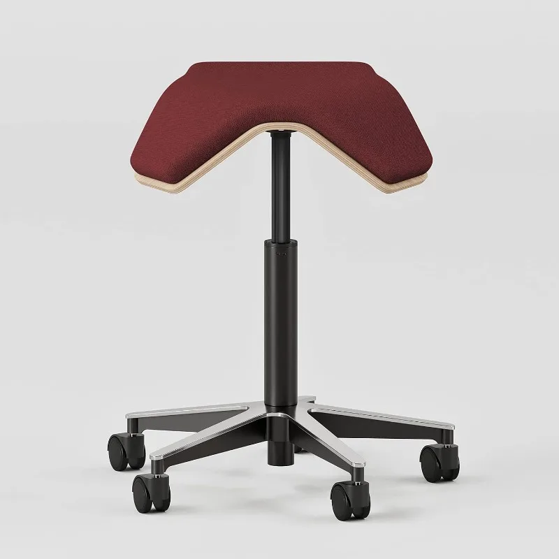 Tabouret roulant ergonomique pour une posture saine et un style durable, tabouret réglable recommandé avec cadre en contreplaqué bouleau