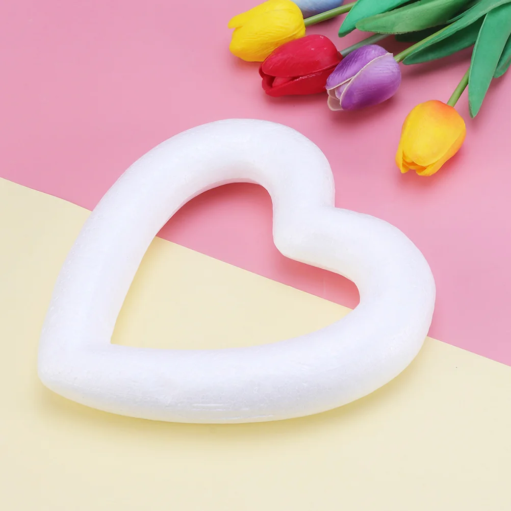 

Bubble Heart Wedding Wreath Form Craft Foam Valentine DIY Supplies Front Door Christmas Garland