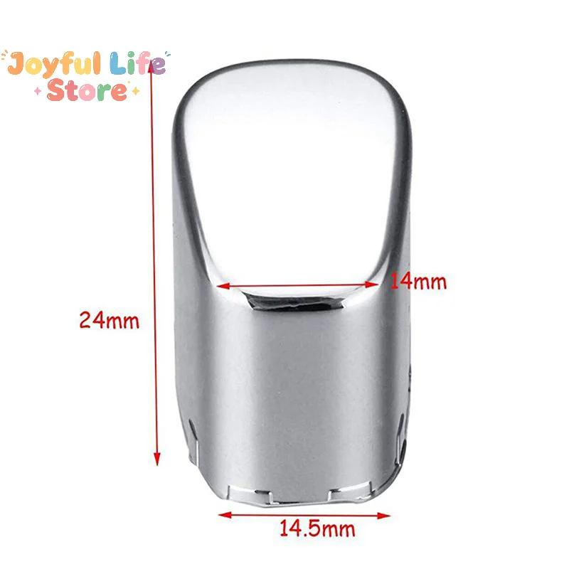 New Hand Brake Button Trim Cover Chrome Handbrake Lever Parking Button Cap Silver Car Interior for  Cross 6Rd711333A Accessories