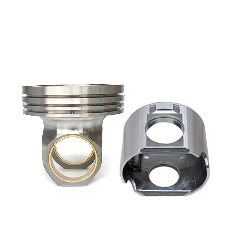 Construction Machinery Engine Spare Parts C15 3406E Piston Crown 221-2305 Piston Skirt 130-0241 For Caterpillar