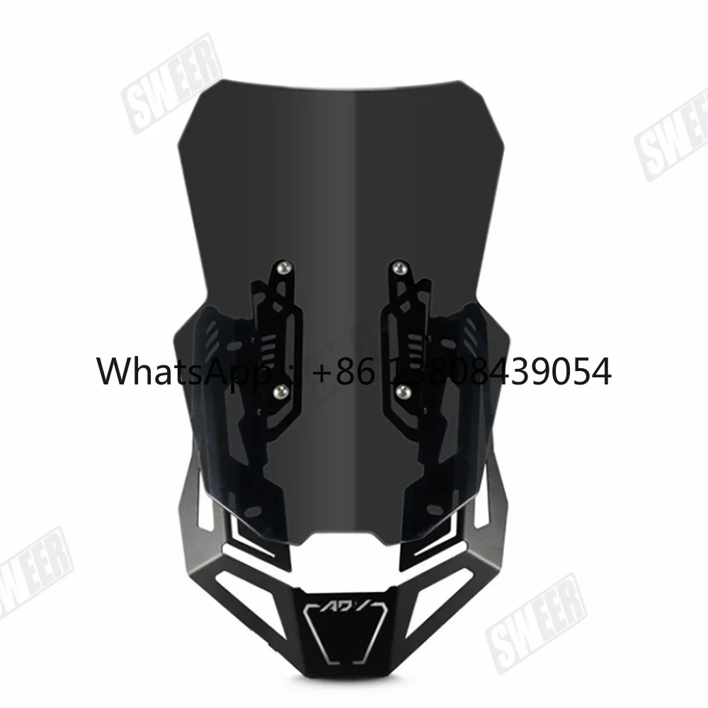 

For ADV 160 Accessories Adv160 honda 2020-2024 Motorcycle Front Windshield Windbreak Windscreen With Bracket Deflector Kit