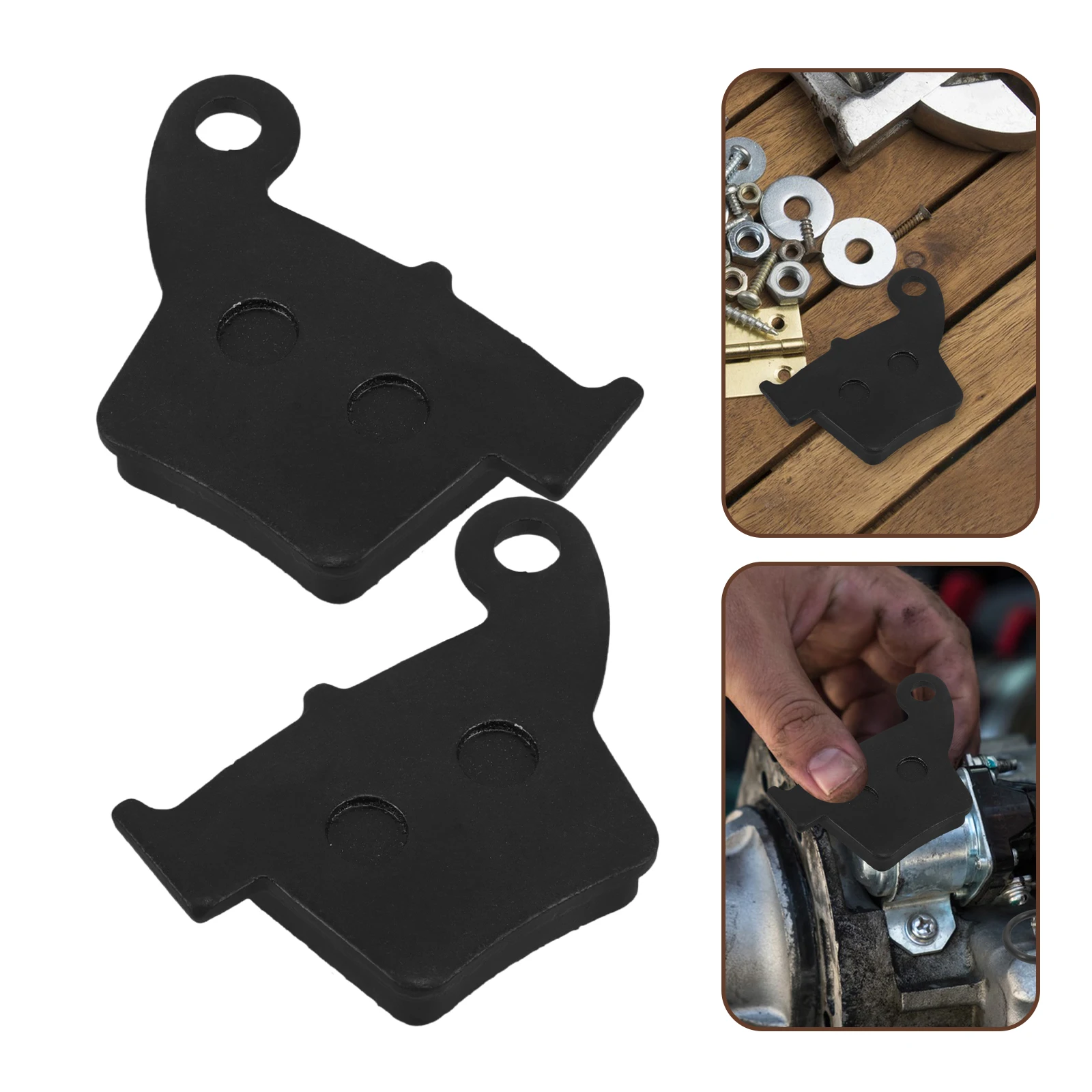 

Motorcycle Rear Disc Pads Durable Replacement Stopping Power Easy Install Compatible For Honda Front Brake Pads