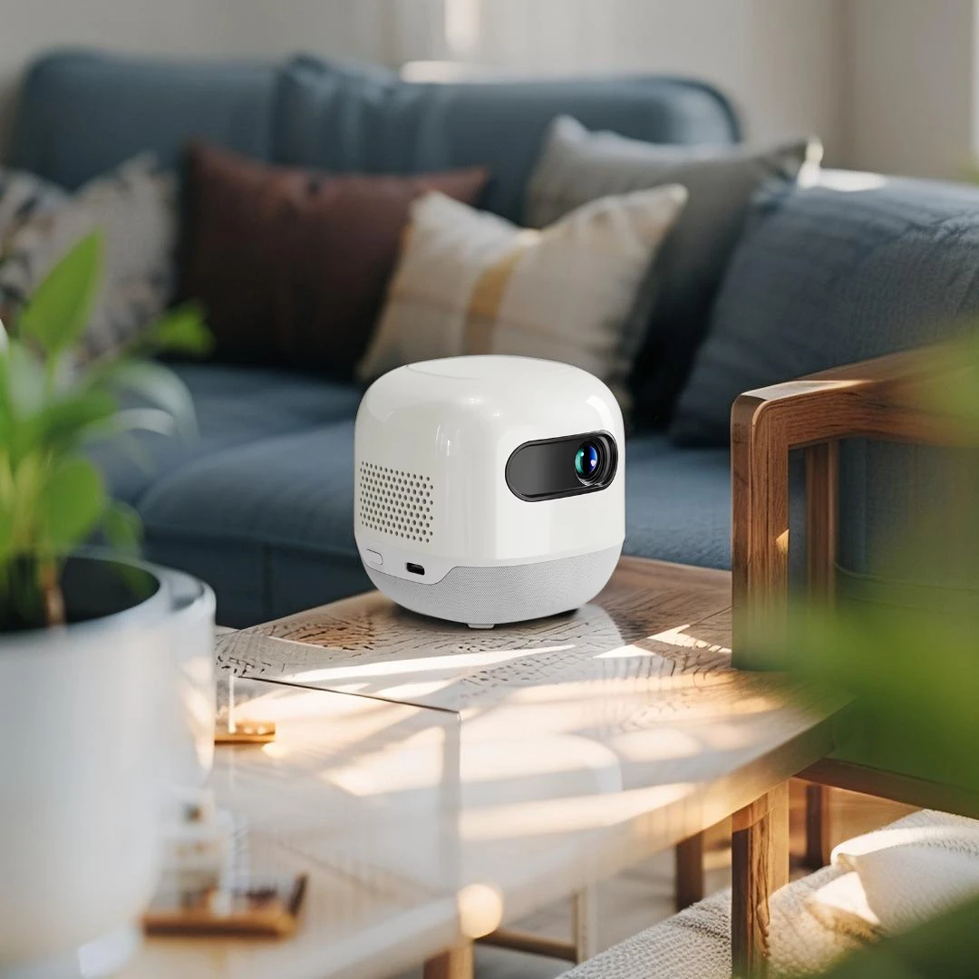 โปรเจคเตอร์พกพาขนาดเล็ก 4K สมาร์ทโปรเจคเตอร์ 5G รองรับบลูทูธ ขนาด 13 นิ้ว 3D โฟกัสอัตโนมัติ ระยะฉายสั้น แบตเตอรี่แบบชาร์จได้ 2G ใช้ได้ทั้งในบ้านและนอกบ้าน ระบบปฏิบัติการ Android 13