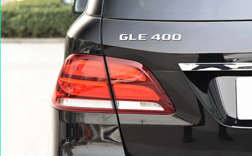 1 قطعة مصد السيارة الذيل ضوء لمرسيدس بنز W166 الضوء الخلفي 2015 ~ 2019yLED GLE350 ML350 ML450 الضوء الخلفي لمرسيدس بنز W166 الضباب