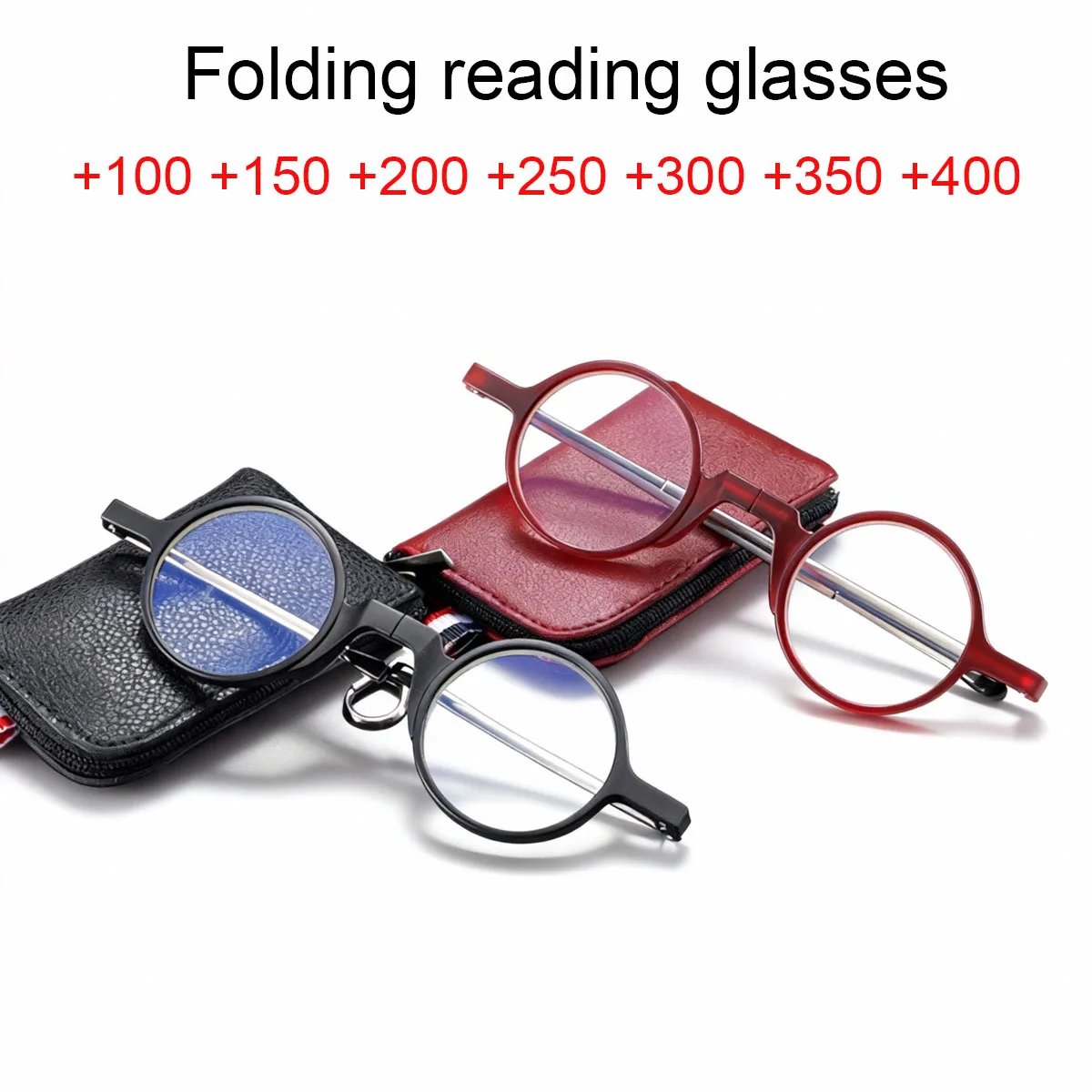 2025, neue High-Definition-Lesebrille, faltbare Anti-Blaulicht-Brille für Herren