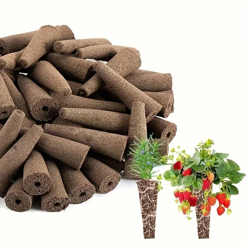 30pcs Soilless cultivation substrate hydroponic planting machine seedling block sowing cutting charcoal mud planting sponge