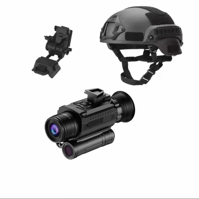 Professional head-mounted low-light binocular night vision device outdoor camping digital night vision device telescope