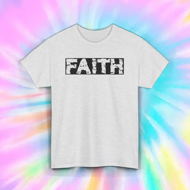 

Faith T Shirt Simple Inspirational Quote Motivational S 5XL