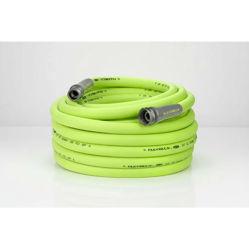 

75ft Lightweight Garden Hose, Flexible All-Weather Water Hose with Leak-Free Connections for Easy Yard Work