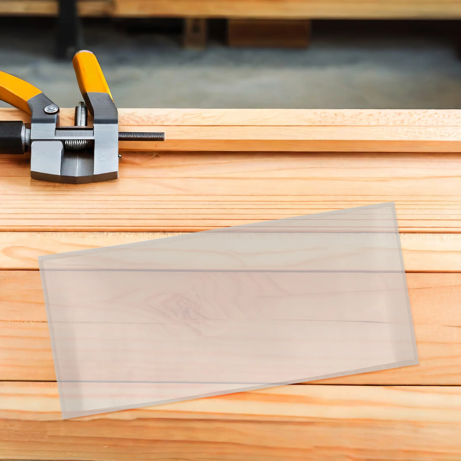 

6pcs Sandblasting Cabinet Lens Cover 23X11" Clear Adhesive Sandblast Film High Definition Durable Protective Window Shield For