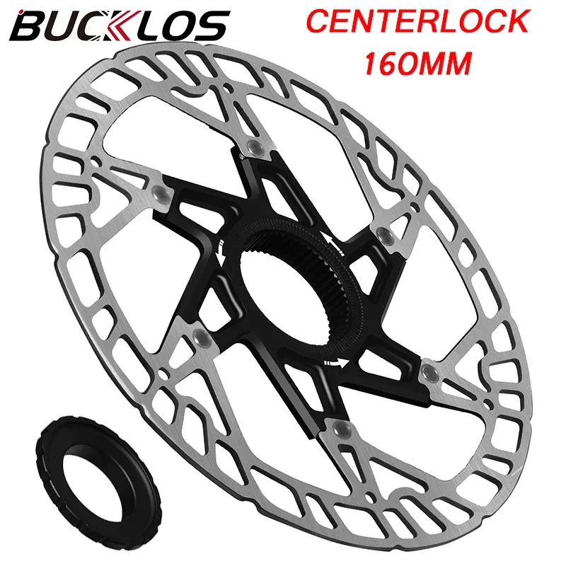 

160mm Bicycle Centerlock Disc Rotor High Strength MTB Road Bicycle Hollow Cooling Brake Disc with Lock Ring Center Lock Rotors