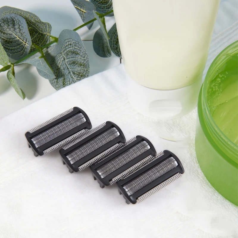4PCS Shaver Head Replacement Trimmer for Bodygroom BG2024/5025 S11 YSS2 YSS3 Series-A99X