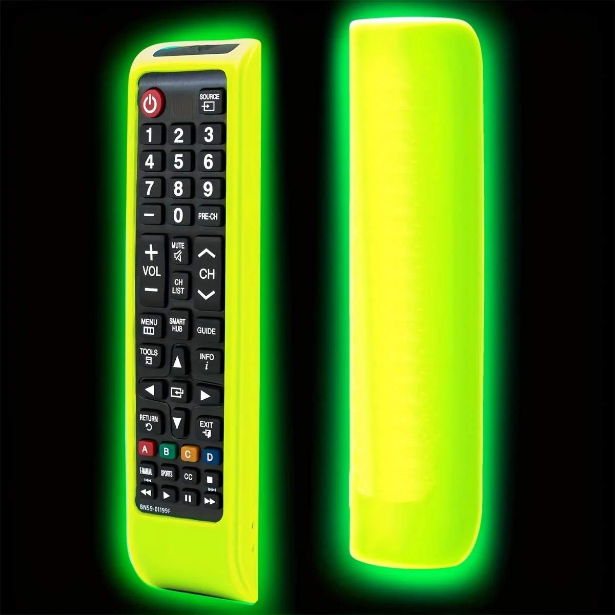 Silicone Remote Case For Samsung TV Controller, Remote Cover For BN59-01199F Samsung Remote Control, Smart TV Remote Skin Sleeve