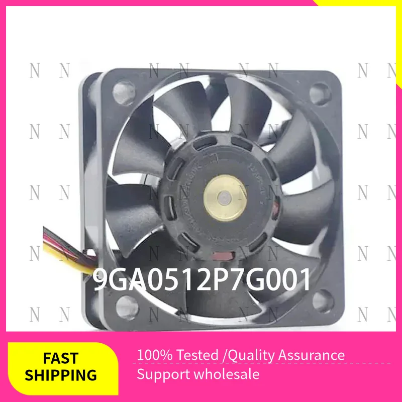 

YJJ 9GA0512P7G001 FOR SANYO Denki SanAce 12V 0.13A 50*50*15MM 4-wire Silent Cooling Fan