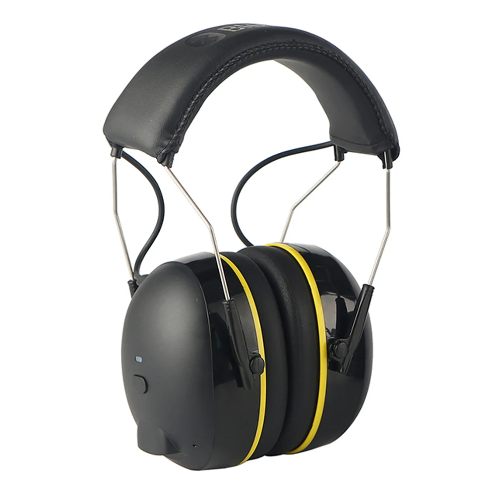 Lithium battery Electronic Headphone Bluetooth Earmuffs Hearing Protection Headphones for Music Safety Noise Reduction Charging