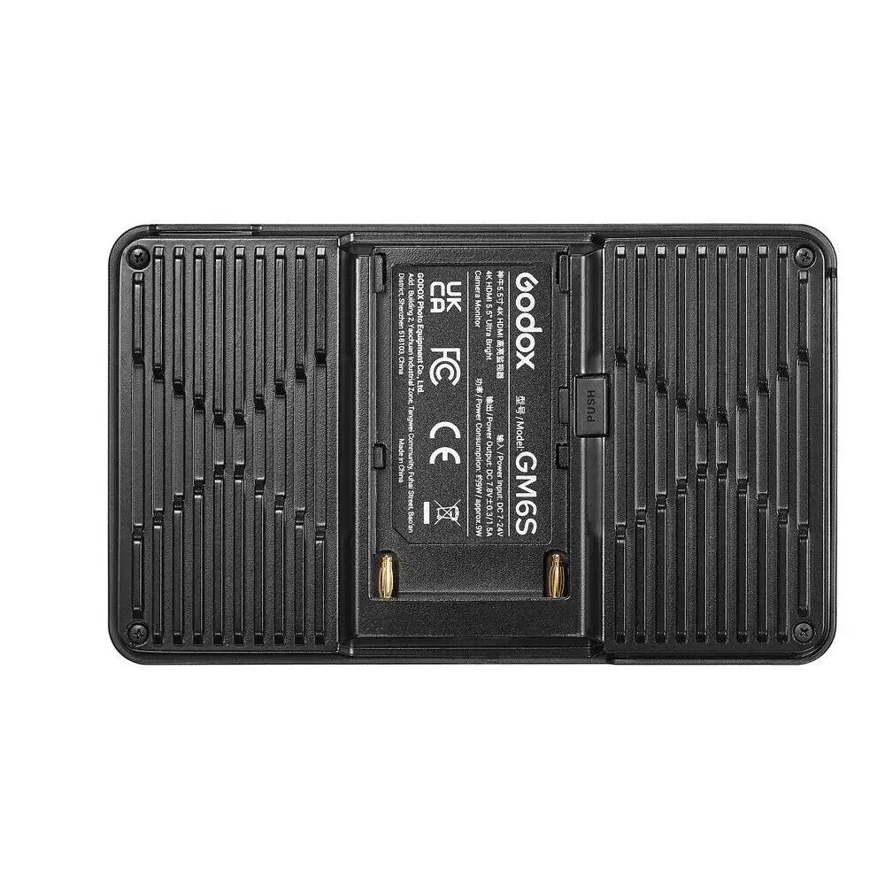 

НОВЫЙ GM6S 5,5-дюймовый монитор с подсветкой 4K GM6S, полевой монитор для камеры, помощь в видеофокусе, вход 1920x1080, выход постоянного тока для Youtube